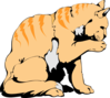 Orange Cat Clip Art